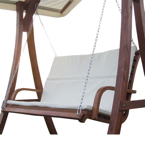 ➤ der aktuelle hollywoodschaukel test bzw. Design Bank aus Holz Lärche für Hollywoodschaukel 2-Sitzer ...
