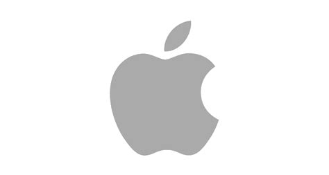 Apple Grey Logo Png Hd Png Mart