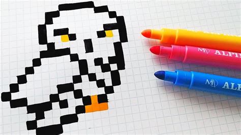 Youtube > hello pixel art. pixel art facile harry potter : +31 Idées et designs pour vous inspirer en images