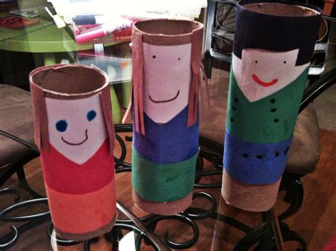 From Balancingmama Empty Toilet Paper Rolls Art Time