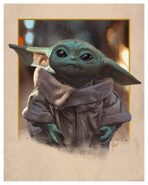 Baby Yoda Poster From Bottleneck Gallery On Sale Now