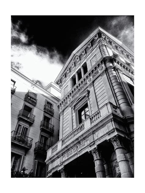 Lindas Imagens Em Preto E Branco Da Arquitetura De Barcelona 2 Enjoy