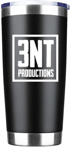 3nt Productions Metal Tumbler Black 3nt Productions Official