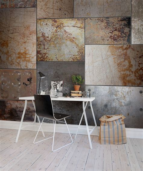 Steel | Wandgestaltung | Tapeten beton, Schlafzimmer ... Egal ob lieber minimalistisch oder romantisch, guy sollte besonders im schlafzimmer seine träume einer wohlfühloase eine neue wandgestaltung verändert das zuhause egal ob mit tapeten, farbe, putz.