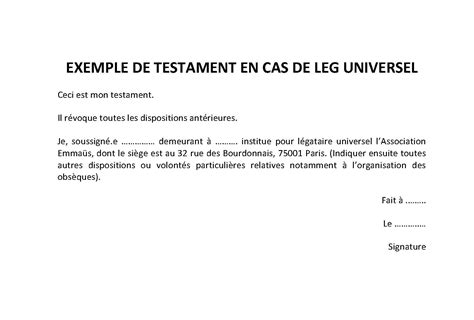 Exemple De Lettre De Donation Gratuite  Financial Report