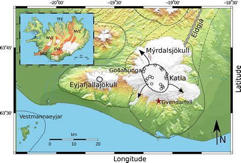 The Katla Volcanic System Imaged Using Local Earthquakes Recorded With