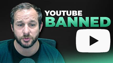 banned from youtube what happened