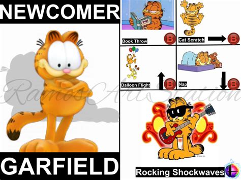 Garfield Smash Bros Moveset By Ramosartstation On Deviantart