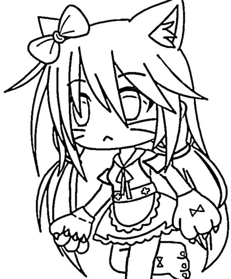 Coloring Pages Gacha Club Coloring Pages Gacha Life Print For Free
