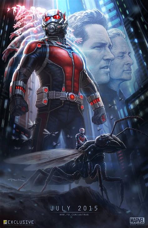 Marvel Presenta El Póster De Ant Man Y Concept Art De Avengers Age Of