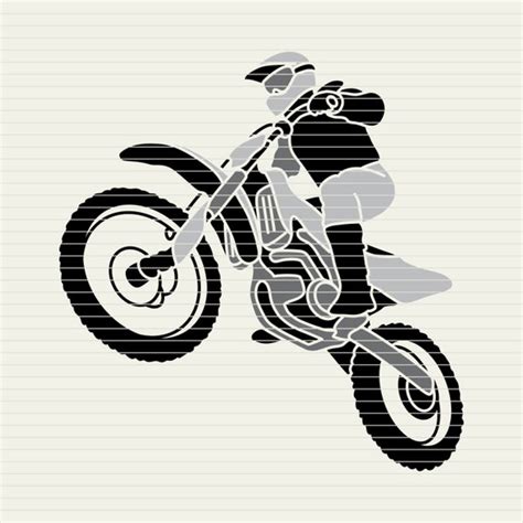 Svg Motocross File Svg Dirt Bike Svg File Motorcross Dirtbike