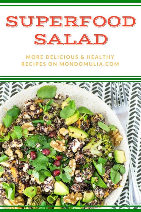 Jamie Oliver S Superfood Salad Quinoa Avocado Feta Broccoli And