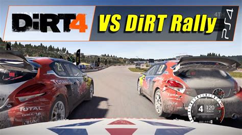 Dirt 4 Vs Dirt Rally Rallycross Side By Side Comparison 108060