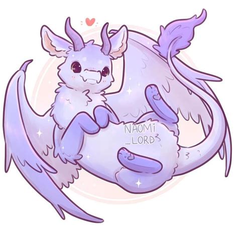 Naomi Lord Auf Instagram „ 💜 Another Fluffy Dragon 💜 I Was Going For