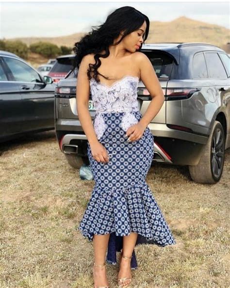 Traditional South African Shweshwe Dresses 2019 On Stylevore