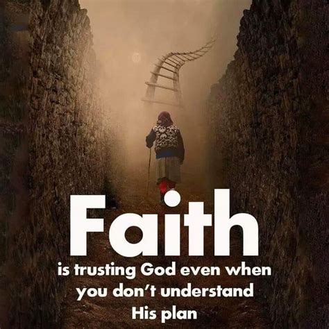 Faith Is Trusting God