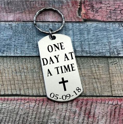 One Day At A Time From This Day Forward Sobriety T Etsy