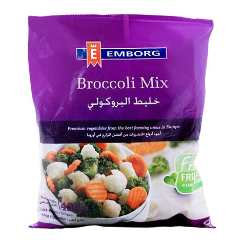 If the broccoli is tender, turn off the. Purchase Emborg Frozen Broccoli Mix 450g Online at Best ...
