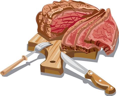 Roast Beef Cut Illustrations Royalty Free Vector Graphics And Clip Art