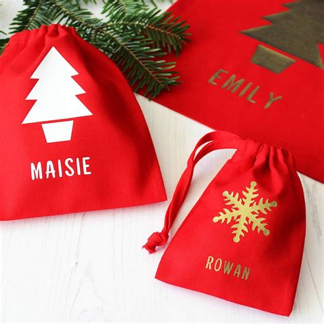 Personalised Christmas T Bags By Jagsbery