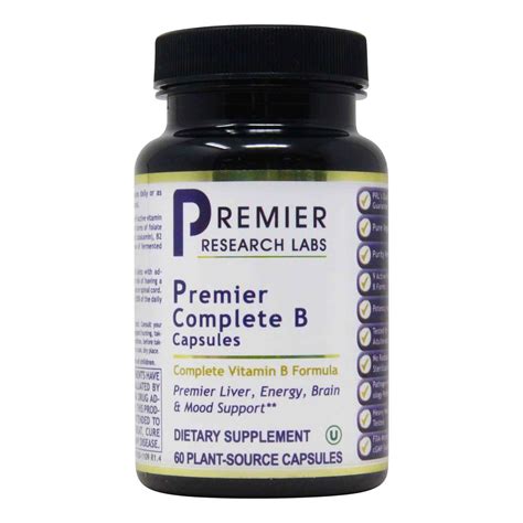 Premier Research Labs Complete B Capsules 60 Plant Source Capsules