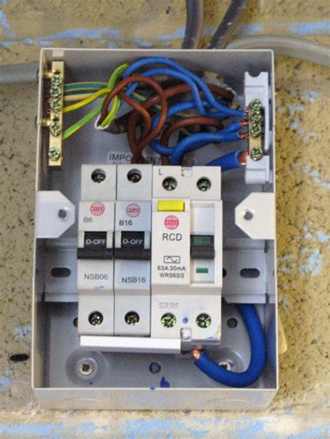 How to wire split consumer unit rcd wiring. Wiring Diagram Garage Consumer Unit Mk - Wiring Diagram