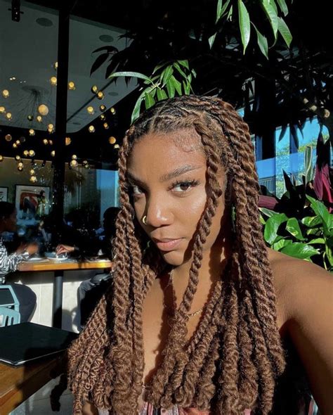 Invisible Locs With Loc Knots Hair Styles Goddess Braids Locs Hairstyles
