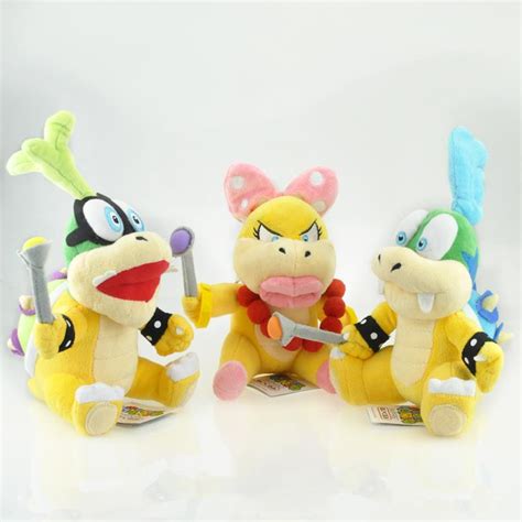 Super Mario Koopalings Plush Toys Wendy Larry Iggy Hot Sex Picture