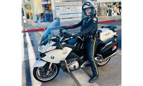 Beverly Hills Celebrates Its First And Only Female Motorcycle Cop