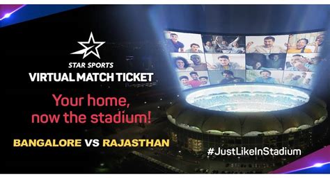 These offers might change from time to time, but you can be assured that all these offers will be really hard. ipl virtual match tickets booking online - Star Sports ...