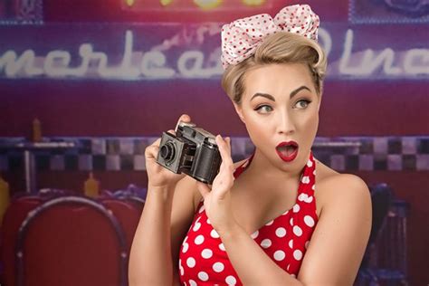 Numaonline 50s Pin Up Makeover And Photoshoot