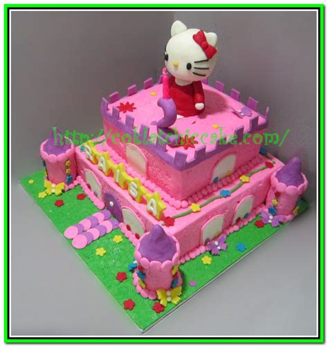 Jual kue ulang tahun hellokitty coklat jakarta utara resalfo kitchen tokopedia. Hello Kitty | Jual Kue Ulang Tahun