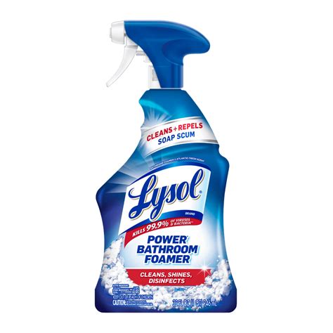 Lysol Power Bathroom Cleaner Spray Island Breeze 32oz
