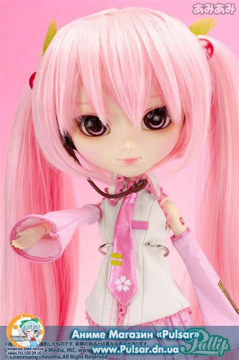 Ball Jointed Doll Pullip Sakura Miku Regular Size Complete Doll