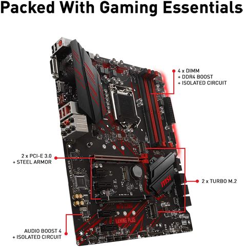 Msi Mpg Z390 Gaming Plus Lga1151 Intel 8th And 9th Gen Ddr4 Hdmi Atx