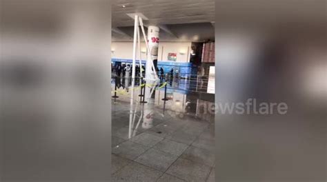 Water Leak Forces Evacuation At Jfk Airport Buy Sell Or Upload Video