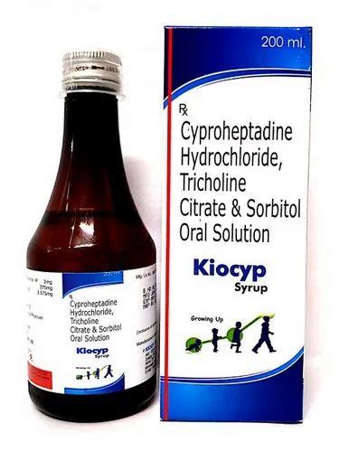 Cyproheptadine Hydrochloride Tricholine Citrate And Sorbitol Oral