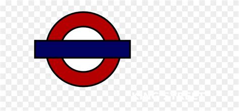 Blank London Underground Sign Free Transparent Png Clipart Images