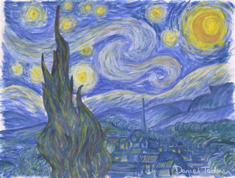 Dantadman Recreation Of Vincent Van Goghs Starry Night