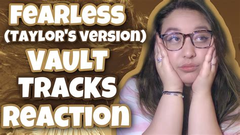 Fearless Taylors Version From The Vault Reactions 6 Songs Youtube
