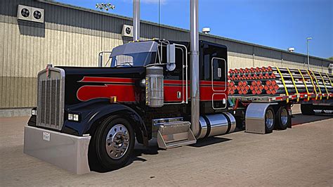 Custom Kenworth W Flat Top Pinga Mod Truck Ats American Truck Simulator Gameplay
