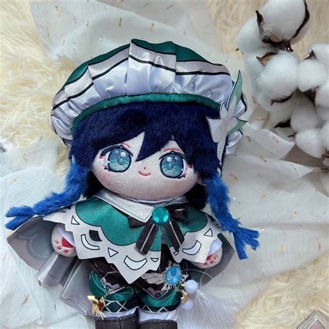 Genshin Impact Venti 20cm Fan Made Doll Lagoagriogobec