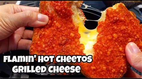 Flamin Hot Cheetos Grilled Cheese Sandwich Air Fryer Grilled Cheese Air Fryer Recipes