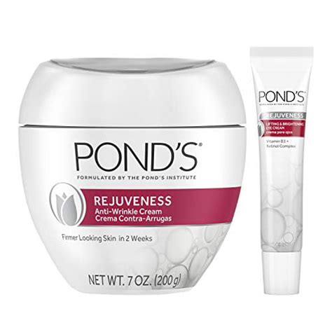 Pond S Anti Wrinkle Cream And Eye Cream Anti Aging Face Moisturizer Rejuveness With Vitamin B3