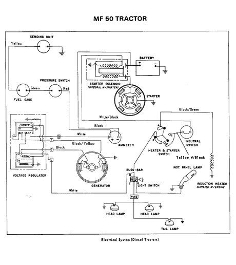 Massey Ferguson 135 Wiring Diagram Pdf Wiring Diagram And Schematic Role