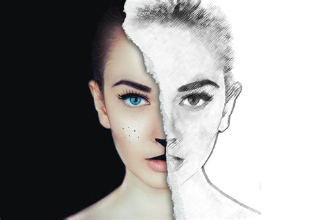 Photoshop Pencil Sketch Effect At Explore