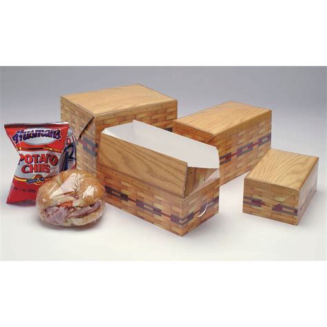 Shop for snack box deli in food at walmart and save. Deli Basket Carryout Snack Box - 7"L x 4 1/2"W x 3"D