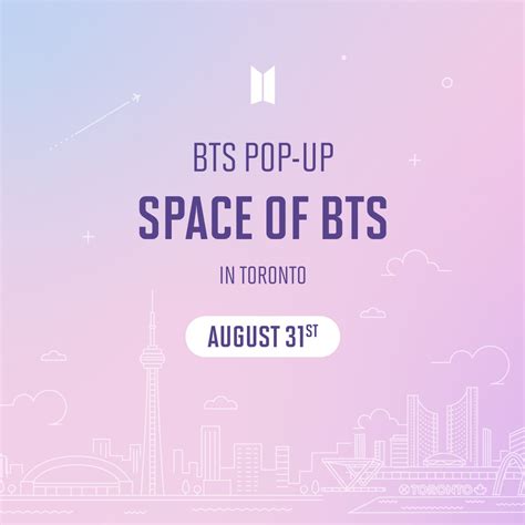 Sukoshi Mart On Twitter Hey Toronto Bts Pop Up Space Of Bts In