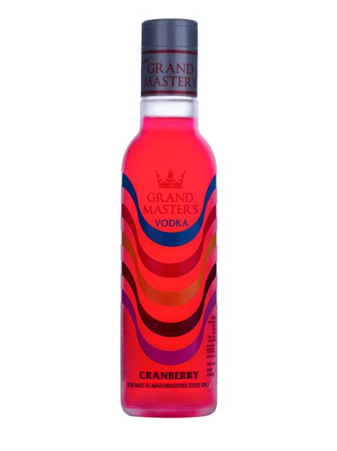Cranberry Grandmasters Vodka