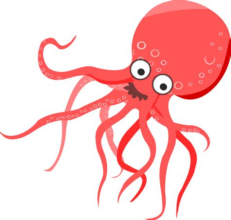 Cartoon Octopus Xaserto